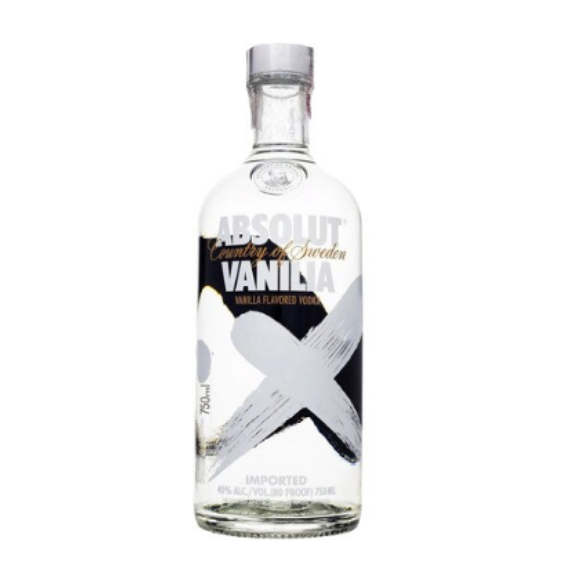 Absolut Vanilla Flavored Vodka 750mL