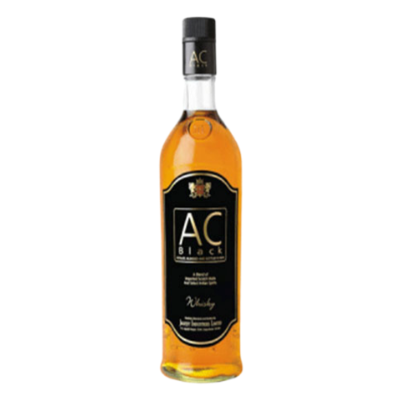 AC BLACK PREMIUM GRAIN WHISKY 750ML