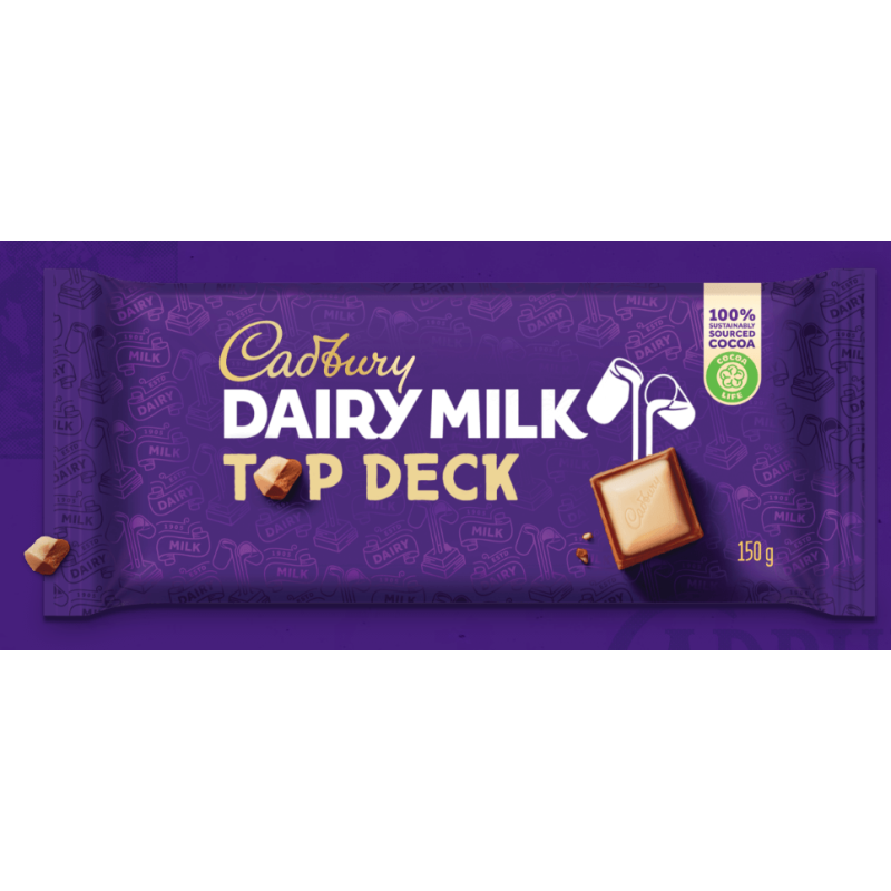 Cadbury Dairy Milk Top Deck Chocolate 80g