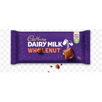 Cadbury Dairy Milk Whole Nut Chocolate 150g 