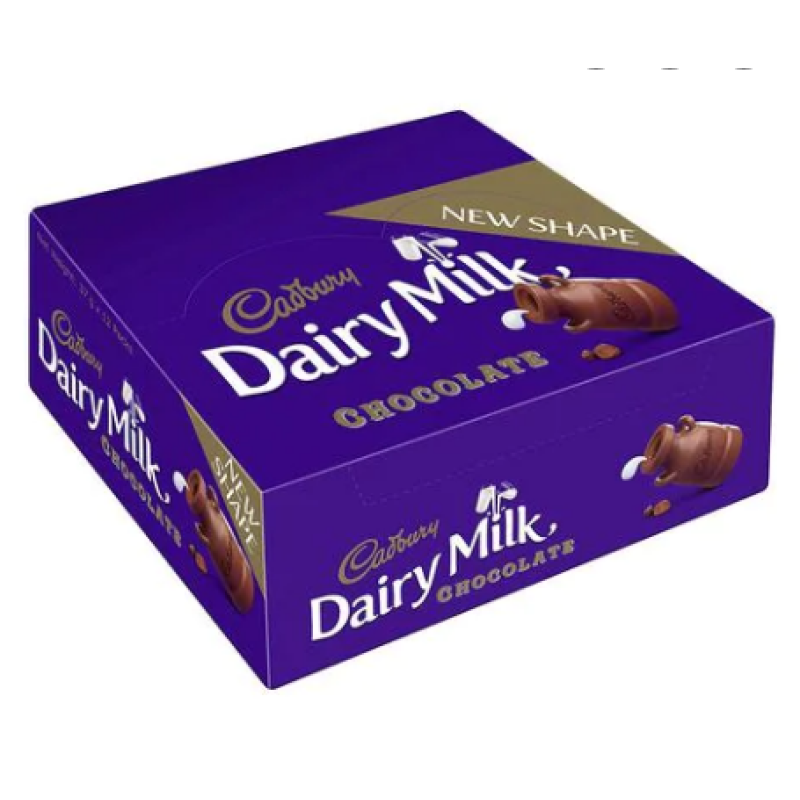 CADBURY DAIRY MILK CHOCOLATE 37Gx12