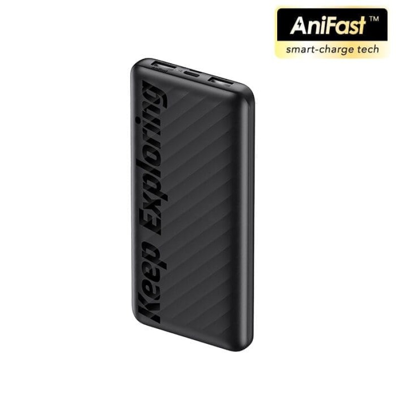 Oraimo Power Bank OPB-P118D/1100D 10,000mAh – Black Oraimo Power Bank OPB-P118D/1100D 10,000mAh – Black