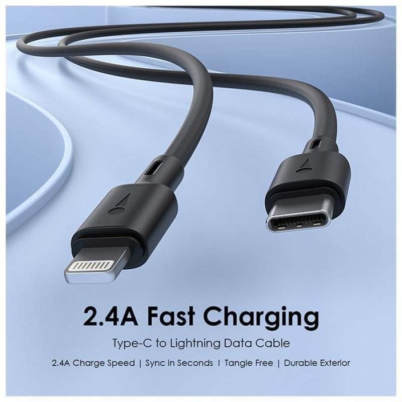 Oraimo Cable USB C to Lightning OCD-CL54 2.4A 1M Black