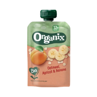 Organix Oatmeal, Apricot & Banana Puree 12+ Months 100g