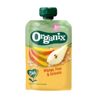 Organix Mango, Pear and Granola Puree 6+ Months 100g