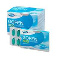 Mega We Care Ibuprofen Gofen 400mg 60 Soft Capsules