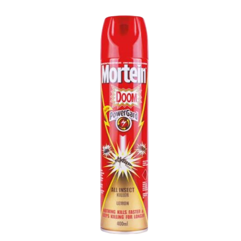 MORTEIN DOOM ALL INSECT KILLER, LEMON 400ML