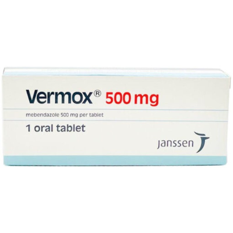 Vermox Mebendazole 500mg Tablet Vermox Mebendazole 500mg Tablet