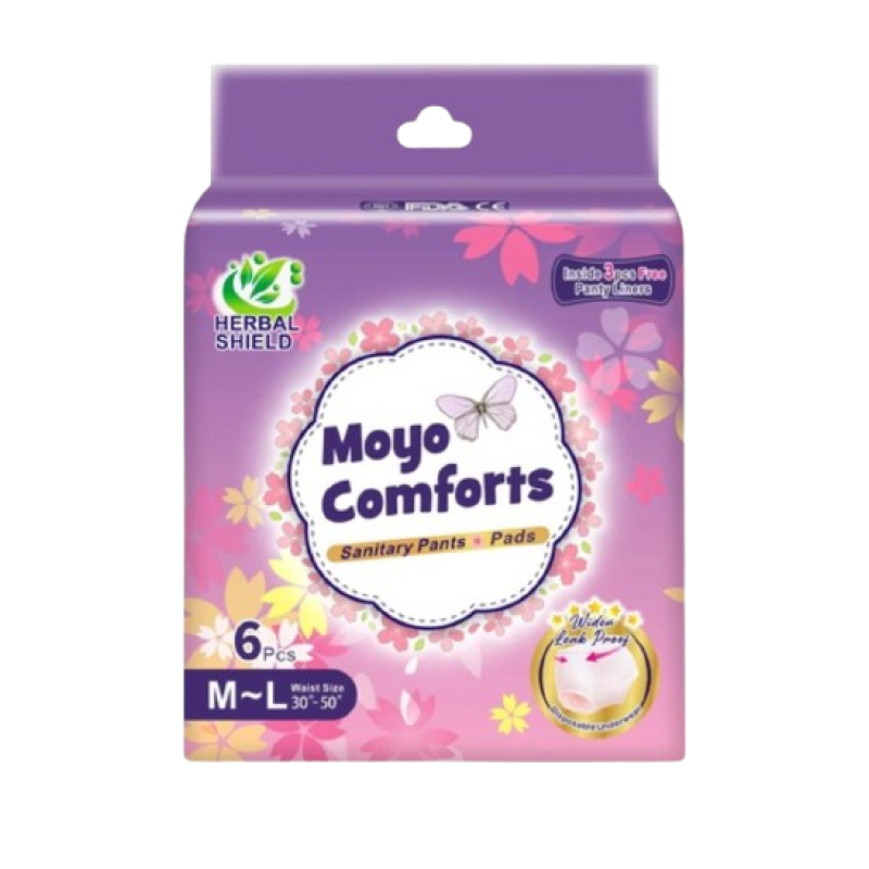 Moyo Comfort Maternity Sanitary Pants (Medium to Large) 6pieces Moyo Comfort Maternity Sanitary Pants (Medium to Large) 6pieces