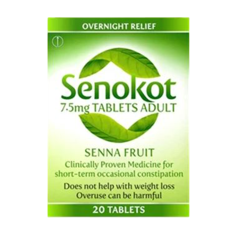 Senokot 7.5mg 20 Adult Tablets