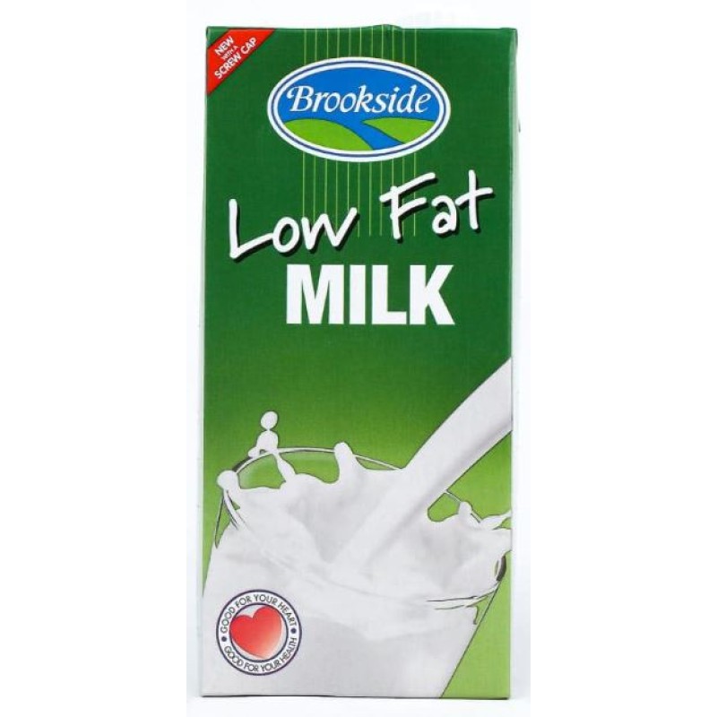 Brookside Plus Low Fat Milk 1l