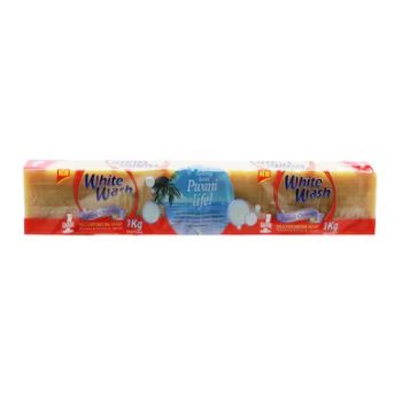 White Wash Natural Laundry Bar Soap 1kg
