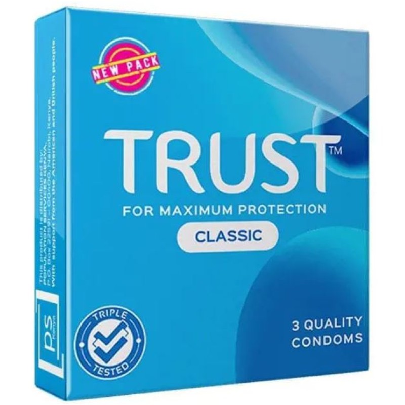 Trust condoms 3 Pieces in A Pack