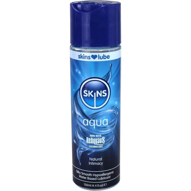 Skins Aqua Water Based Lubricant 130ml