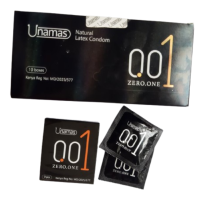Unamas Zero One Condoms 5 Packs