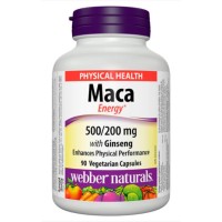 Webber Naturals Maca 500/200mg 90 Capsules