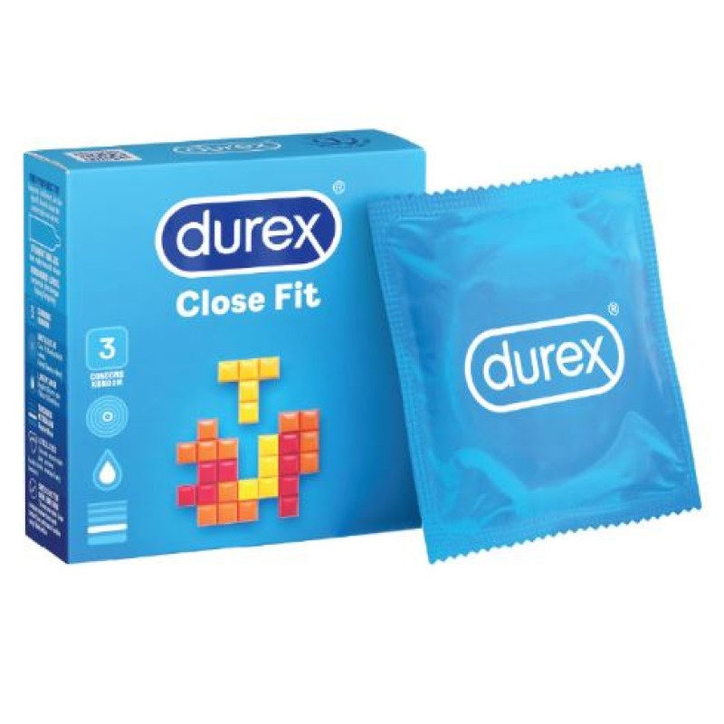 Durex Close Fit 3 Pieces 