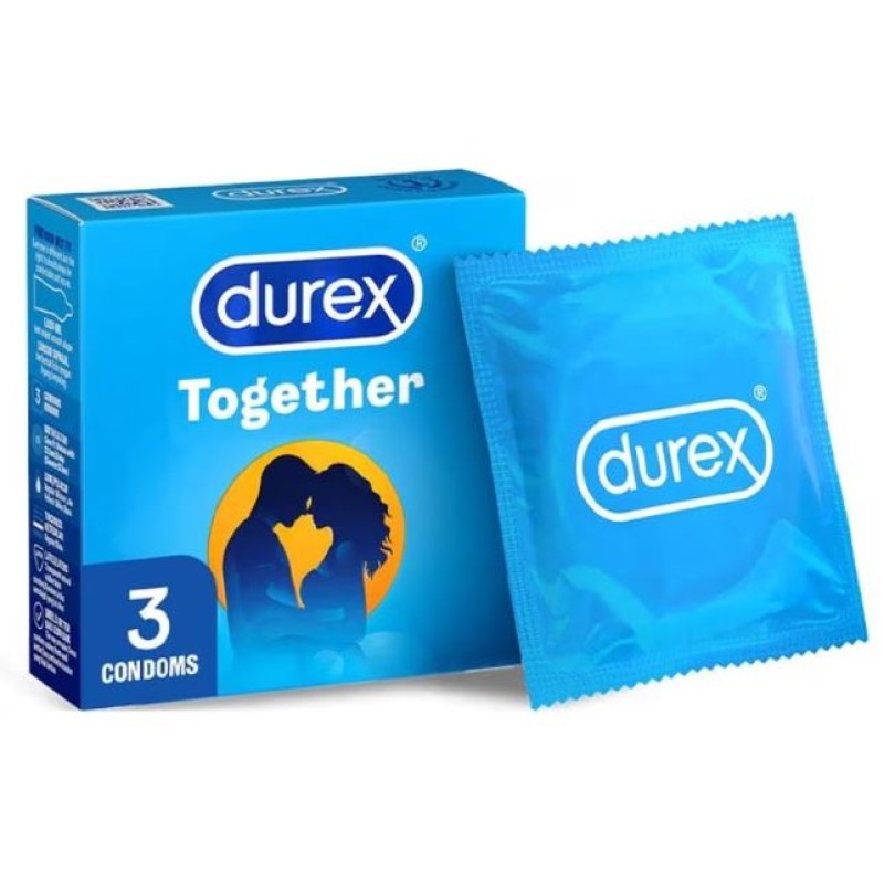 Durex Together Condoms 3 Pieces 