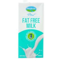Brookside Plus Fat Free Milk 1l	