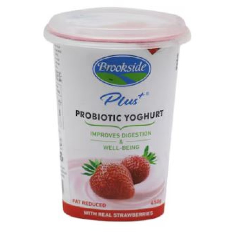 Brookside Probiotic Yoghurt With Real Strawberries 450ml