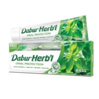 DABUR HERBAL BASIL TOOTHPASTE GEL 150G	