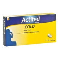 Actified Cold  12 Tablets