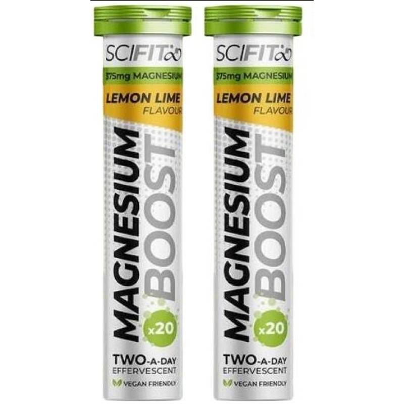 Principle Health Scifit Magnesium Boost Lemon Lime Flavour 20 Tablets 
