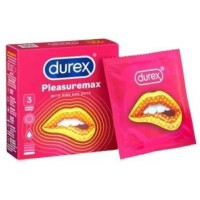 Durex Condoms Pleasure Max 3 Pieces In A Box