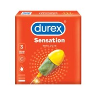 Durex Condoms Sensation 3 Pieces In A Pack 