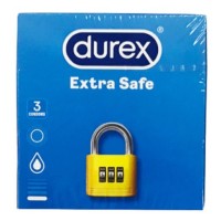 Durex Extra Safe Condoms 3 Pieces In  Pack