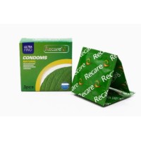 Recare Condoms Ultra Thin Mint 3 Pieces