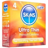 Skins Ultra Thin Condoms 4 Pieces