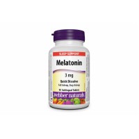 Webber Naturals Melatonin 3mg 90 Tablets 