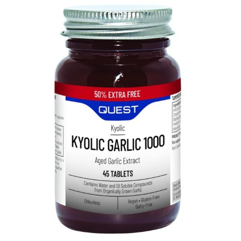 Quest Kyolic Garlic 1000 45 Tablets