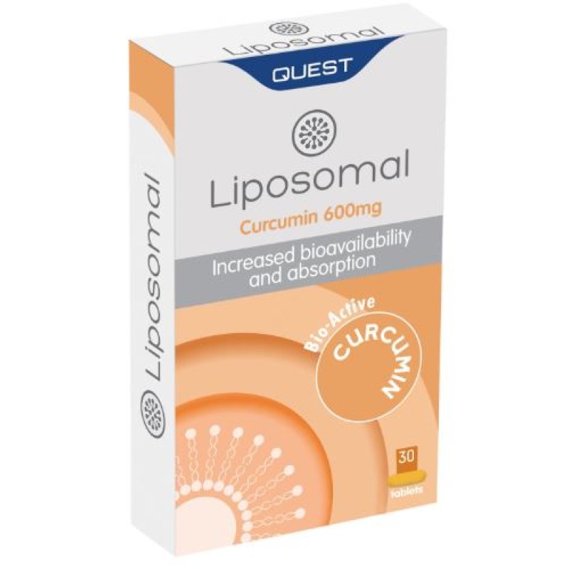 Quest Liposomal Curcumin 600mg 30 Tablets