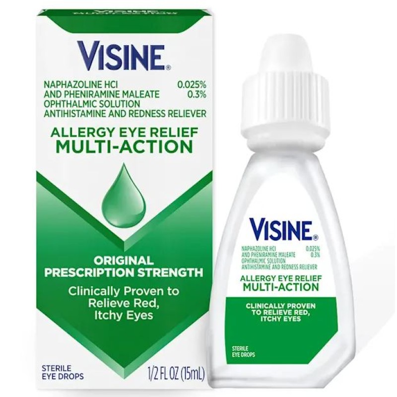 Visine Allergy Eye Relief Multiaction Drops 15ml