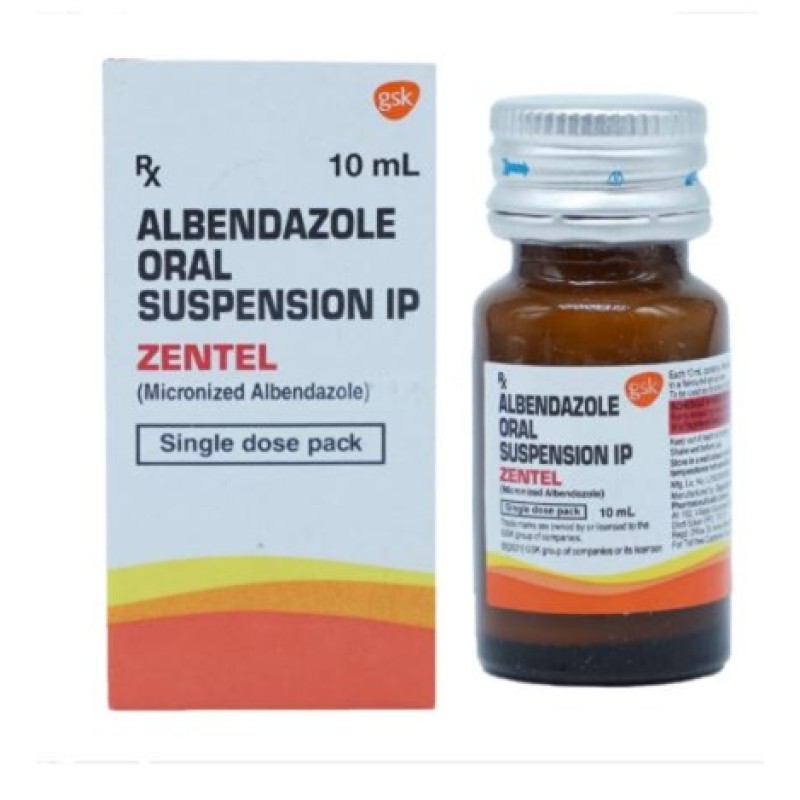 Zentel Suspension 10ml Zentel Suspension 10ml