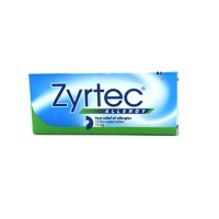Zyrtec 10mg 20 tablets