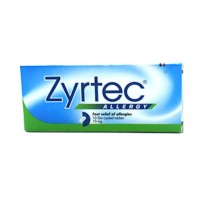 Zyrtec 10mg 30 tablets