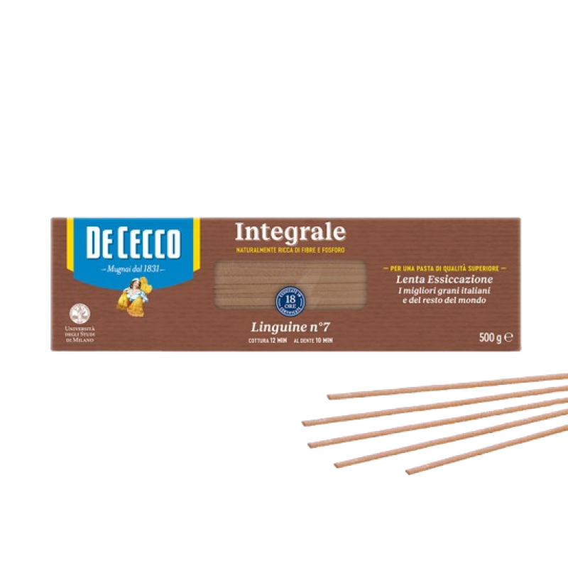 De Cecco Whole Wheat Integrale Linguine 500g