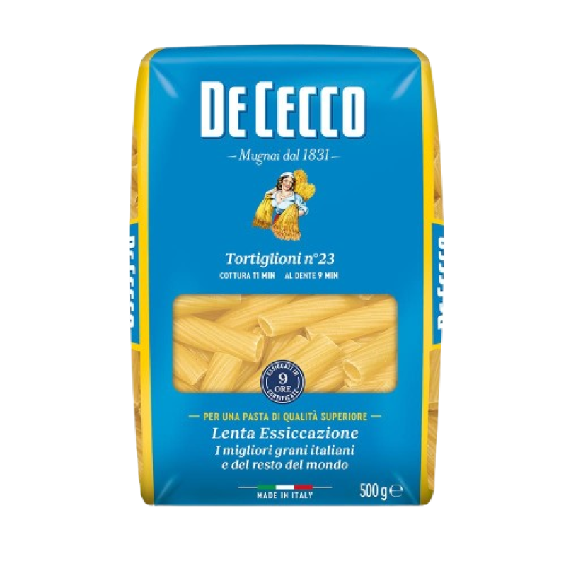 De Cecco Tortiglioni Pasta 500g