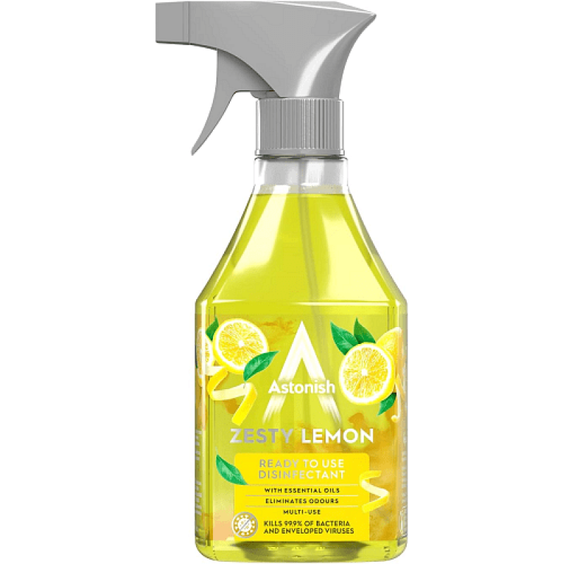 Astonish Zesty Lemon Disinfectant 500ml Astonish Zesty Lemon Disinfectant 500ml