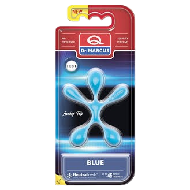 Dr Marcus Lucky Blue Car Freshener