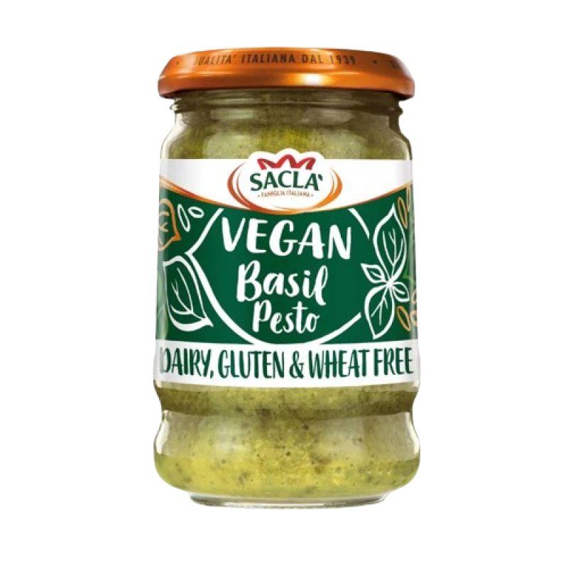 Sacla Vegan Basil Pesto 190g