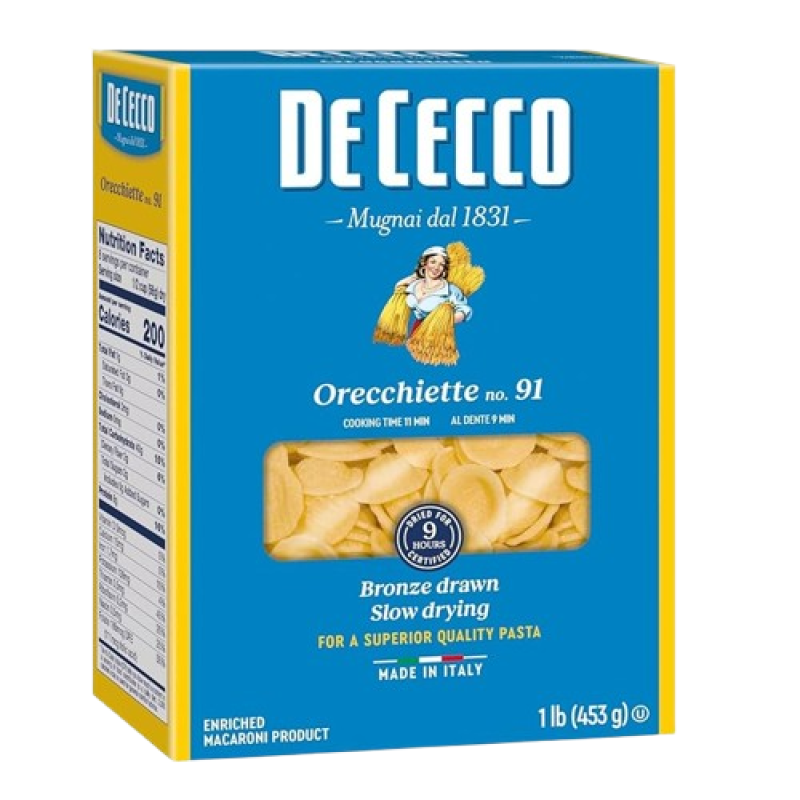 De Cecco Orecchiette Pasta No.91