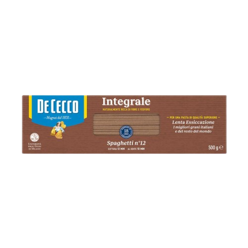 De Cecco Integrale Spaghetti No.12