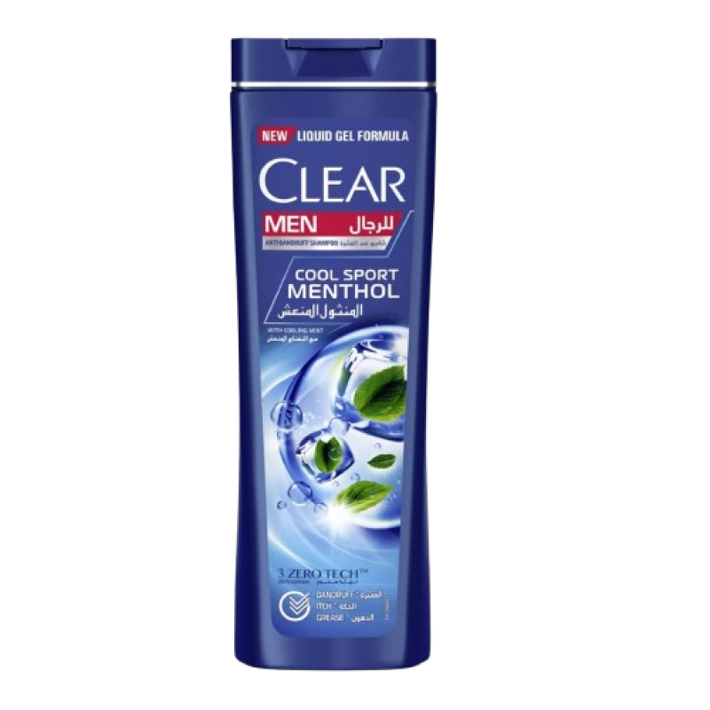 Clear Men Anti-dandruff Cool Sport Menthol Shampoo 360ml