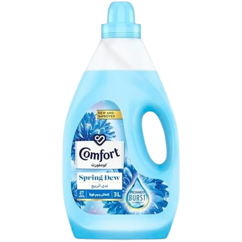 Comfort Spring Dew Fabric Softener 3litre Comfort Spring Dew Fabric Softener 3litre