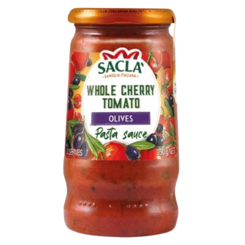 Sacla Whole Cherry Tomato & Olive 350g Sacla Whole Cherry Tomato & Olive 350g