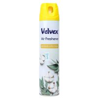 VELVEX JASMINE & COTTON FLOWER AIR FRESHENER 300ML
